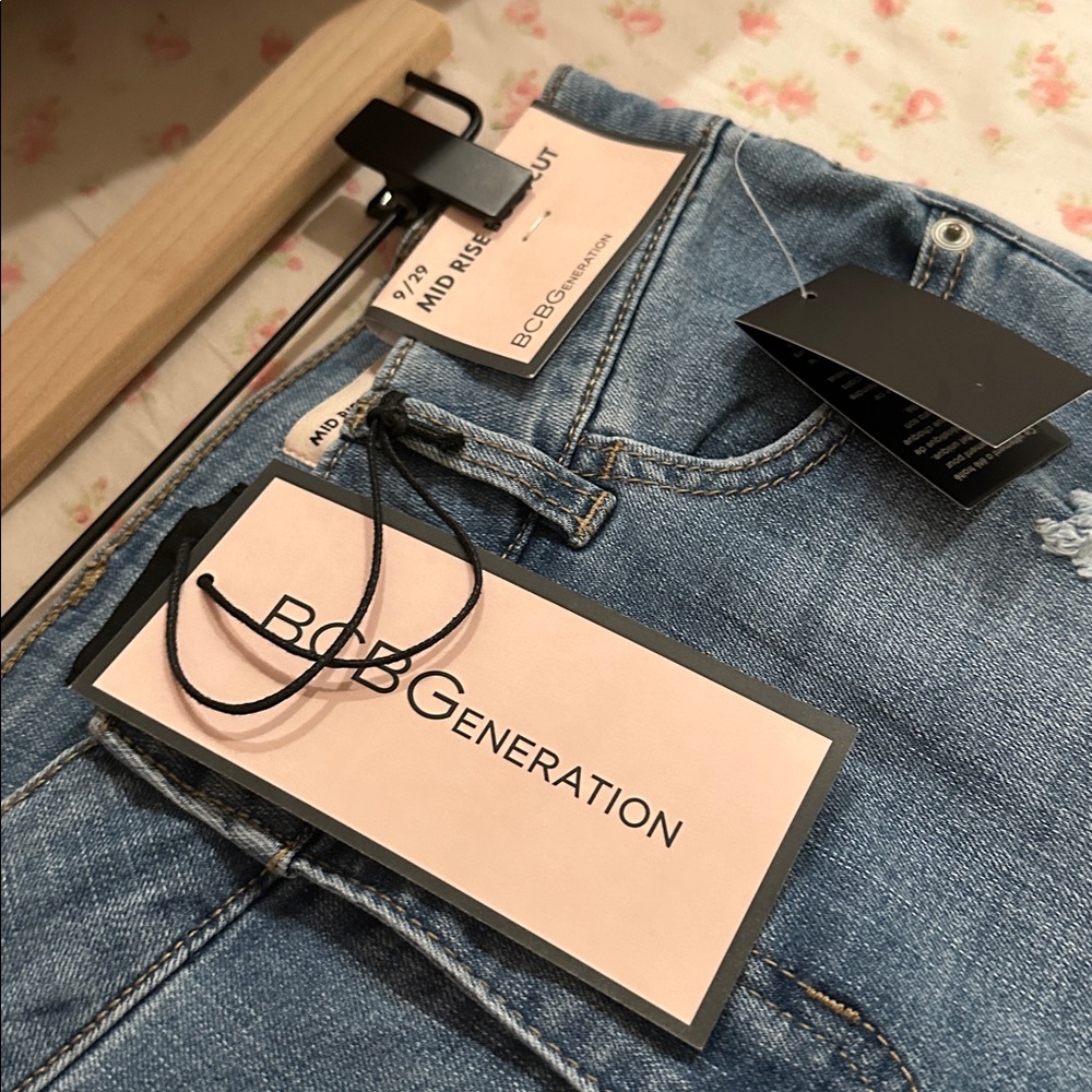 BCBG Mid Rise Bootcut Jeans - Picture 6 of 6